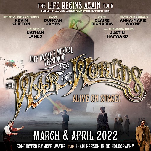 war of the worlds on tour 2023